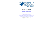 Tablet Screenshot of dynastynetwork.com